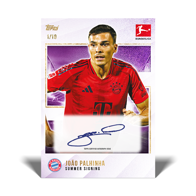 2024-25 Topps Soccer Bundesliga Summer Signing