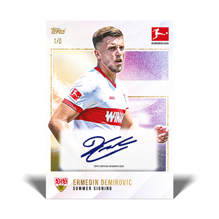 2024-25 Topps Soccer Bundesliga Summer Signing