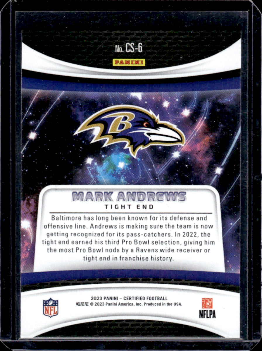 2023 Panini Certified Mark Andrews Certified Stars #CS-6