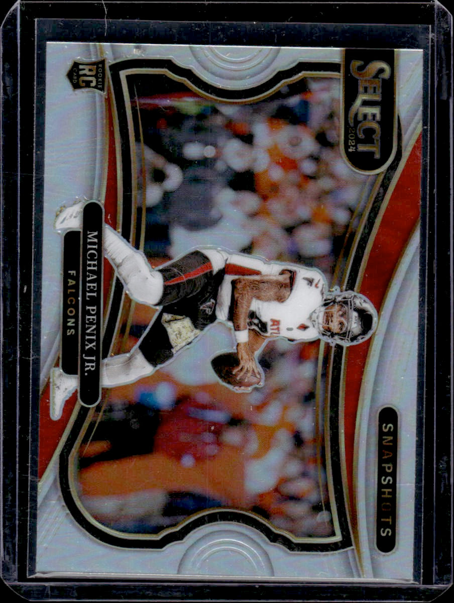 2024 Panini Select Michael Penix Jr. Snapshots Prizm #13
