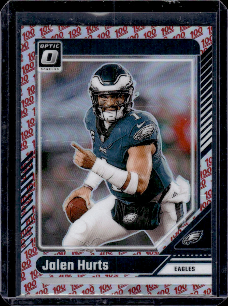 2024 Donruss Optic Jalen Hurts One Hundred #158