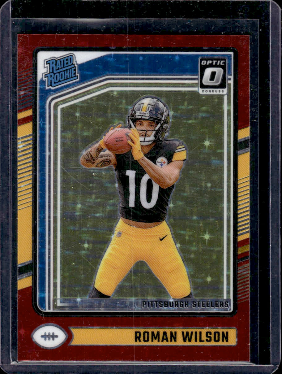 2024 Donruss Optic Roman Wilson Stars Red #285
