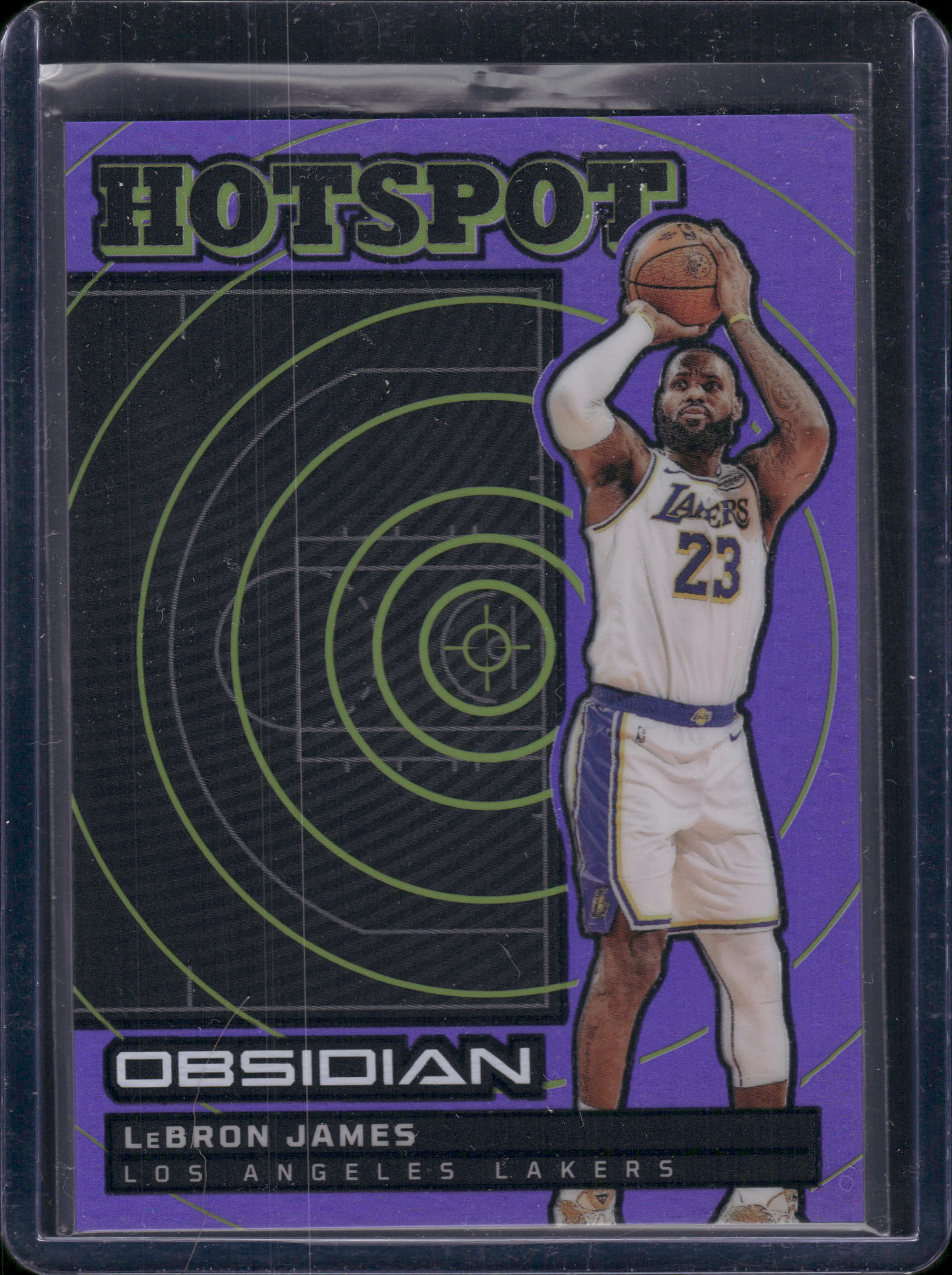 2024-25 Panini Obsidian LeBron James Hotspot #/75 #11