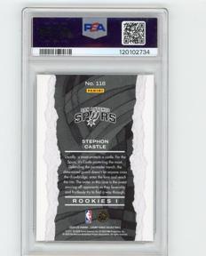 2024 Panini Court Kings Stephon Castle Rookies I psa9 #116