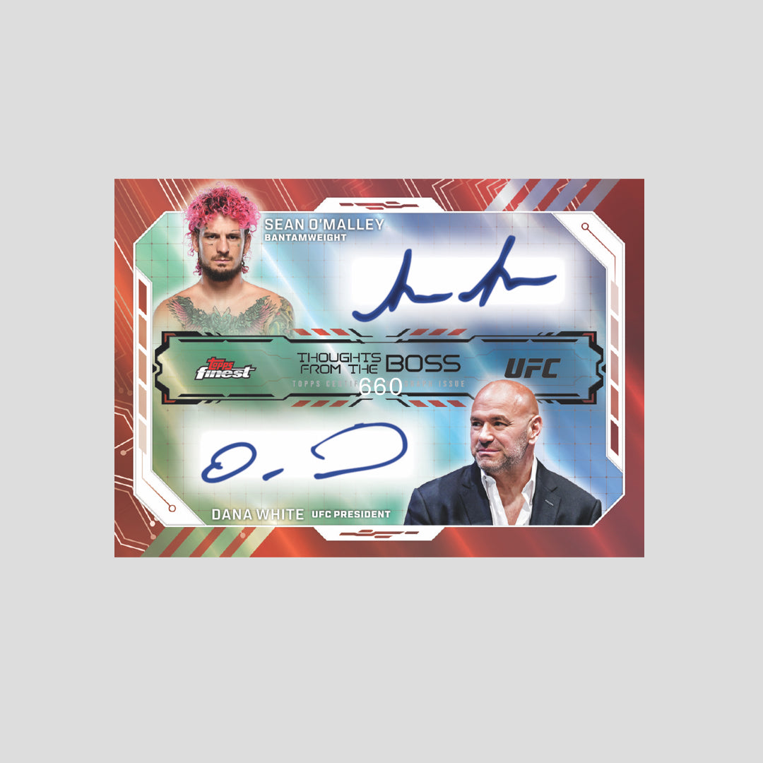 2025 Topps Finest UFC Hobby Box