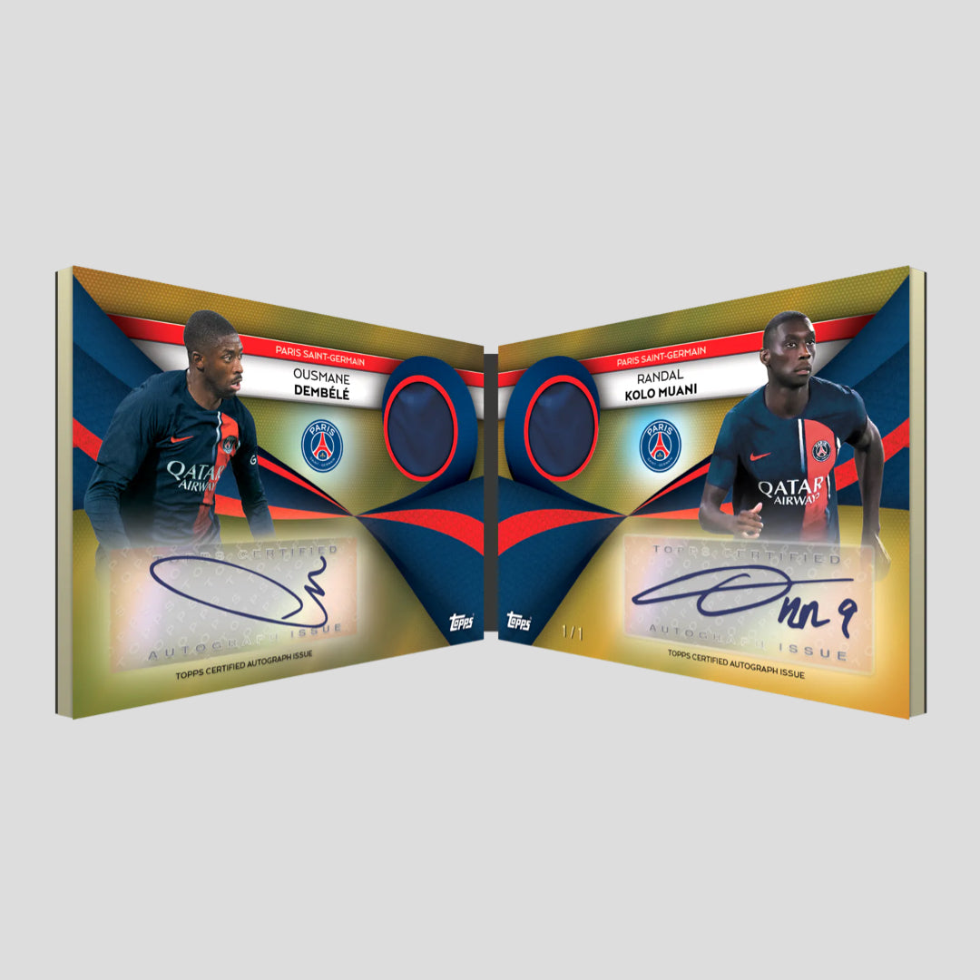 2023-24 Topps Soccer Paris Saint Germain Team Set Box