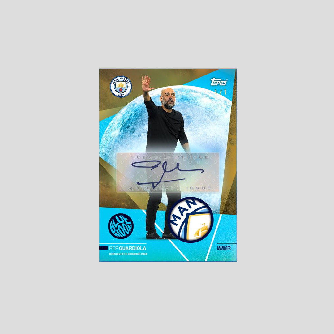 2023-24 Topps Soccer Manchester City Team Set Box