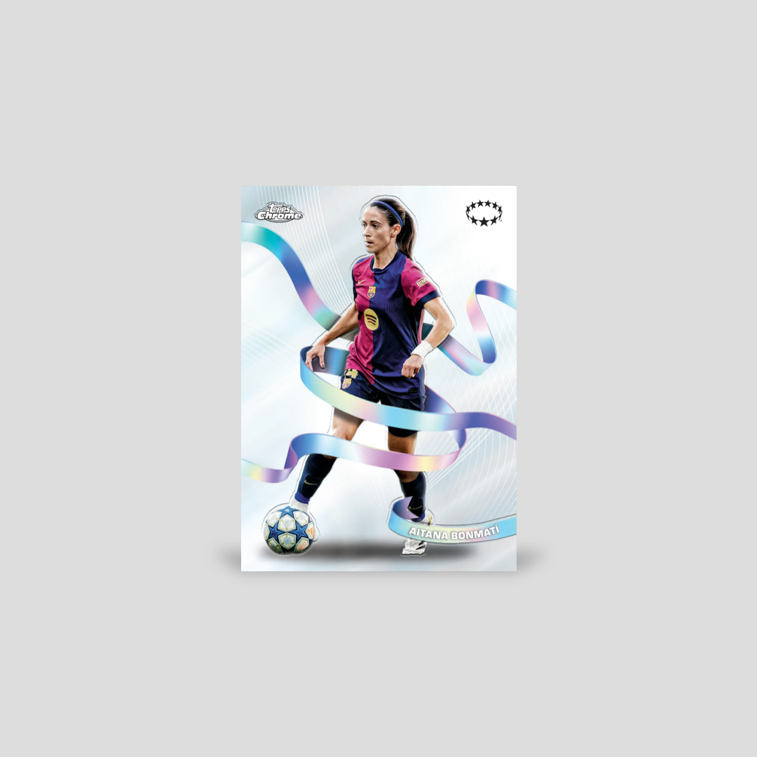 2024-25 Topps Chrome Soccer UEFA Women's Champions League Hobby Box