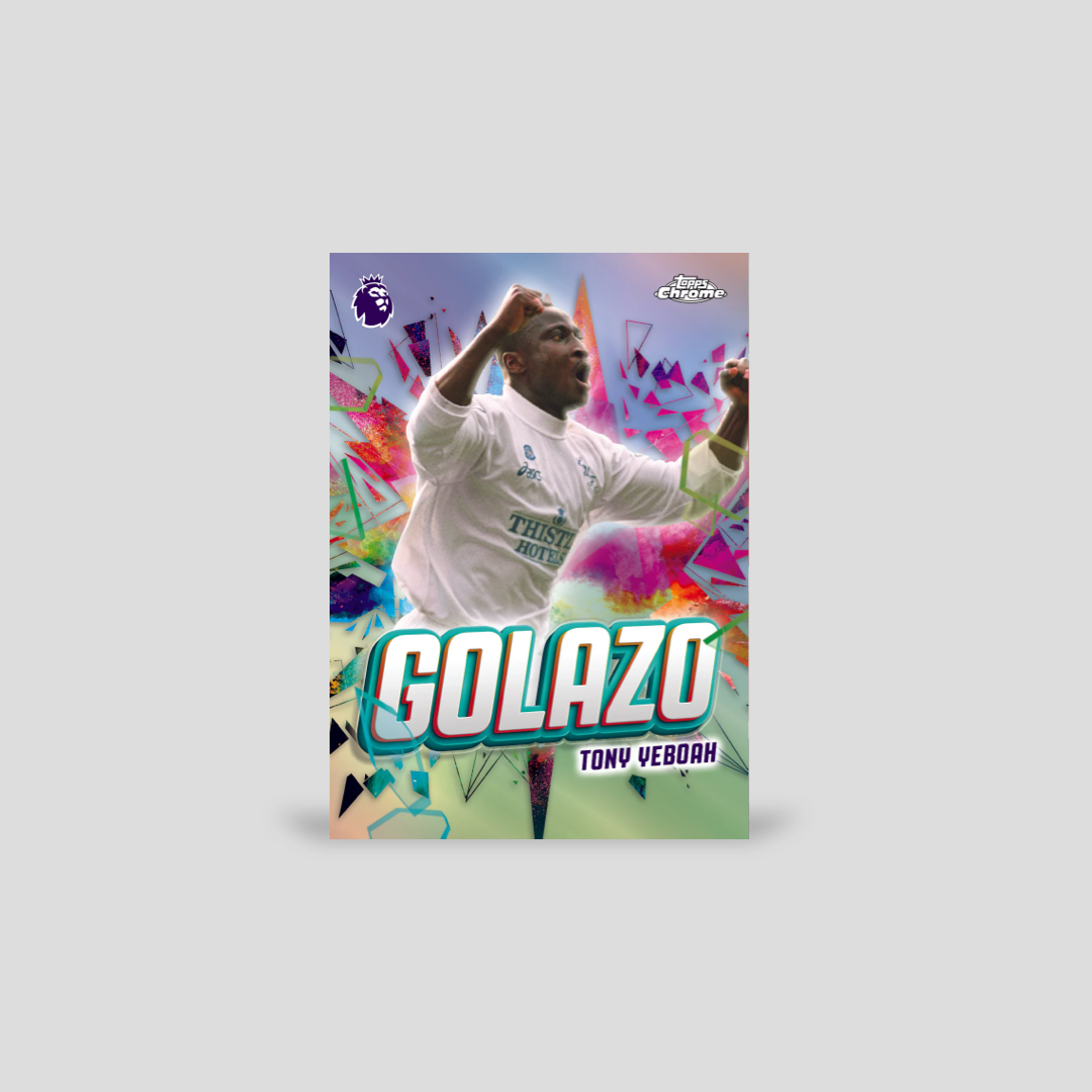 2025-2026 Topps Chrome Premier League Soccer Tin
