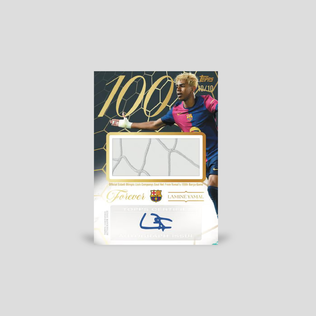 2025-26 Topps Soccer Barcelona Forever Hobby Box - Q's Cards