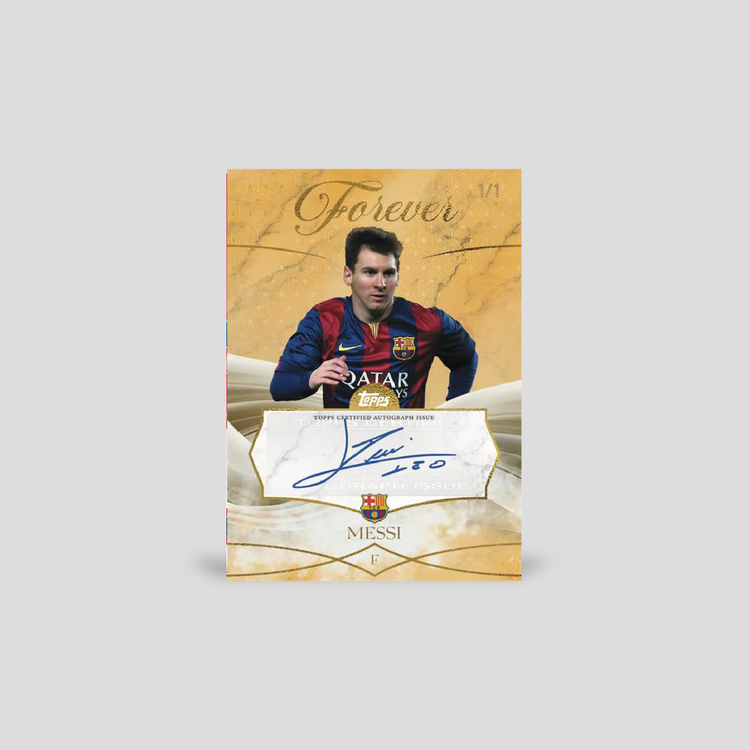 2025-26 Topps Soccer Barcelona Forever Hobby Box - Q's Cards