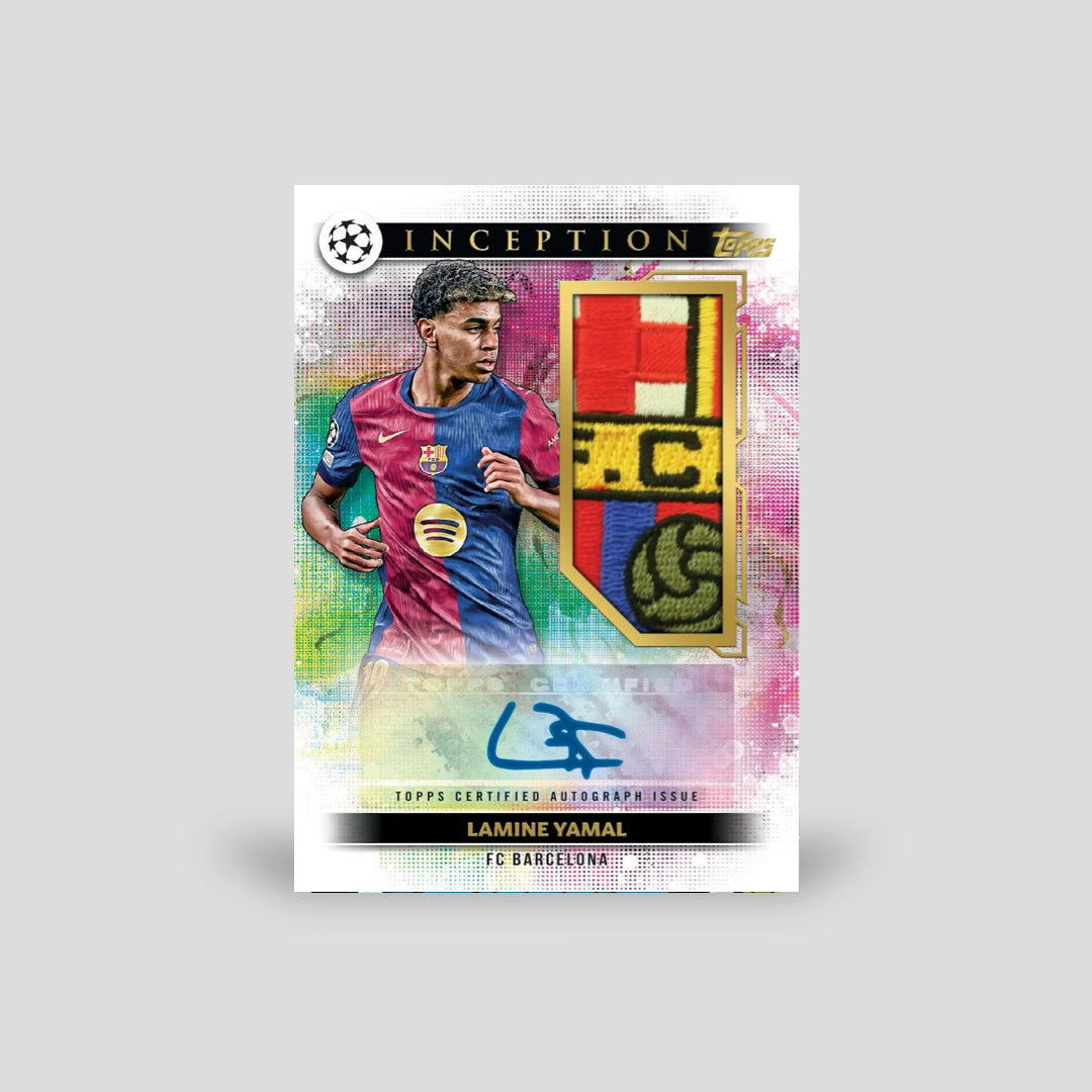 2024-25 Topps Soccer UEFA Club Competitions Inception UCC Hobby Box