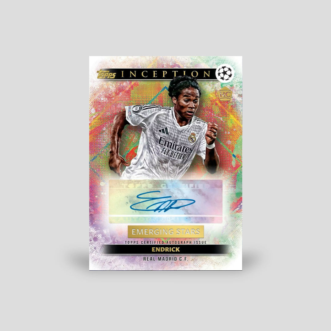 2024-25 Topps Soccer UEFA Club Competitions Inception UCC Hobby Box