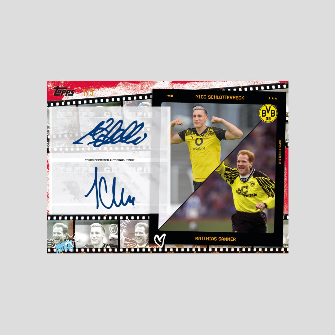 2025-26 Topps Soccer Focus Borussia Dortmund Box