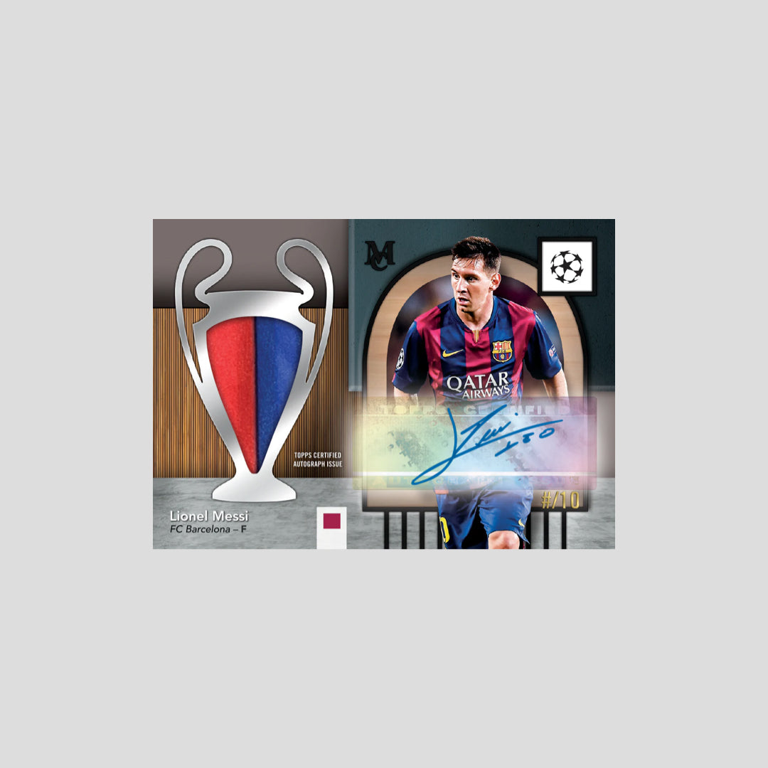 2024-25 Topps Soccer Museum Collection UEFA Champions League Hobby Box