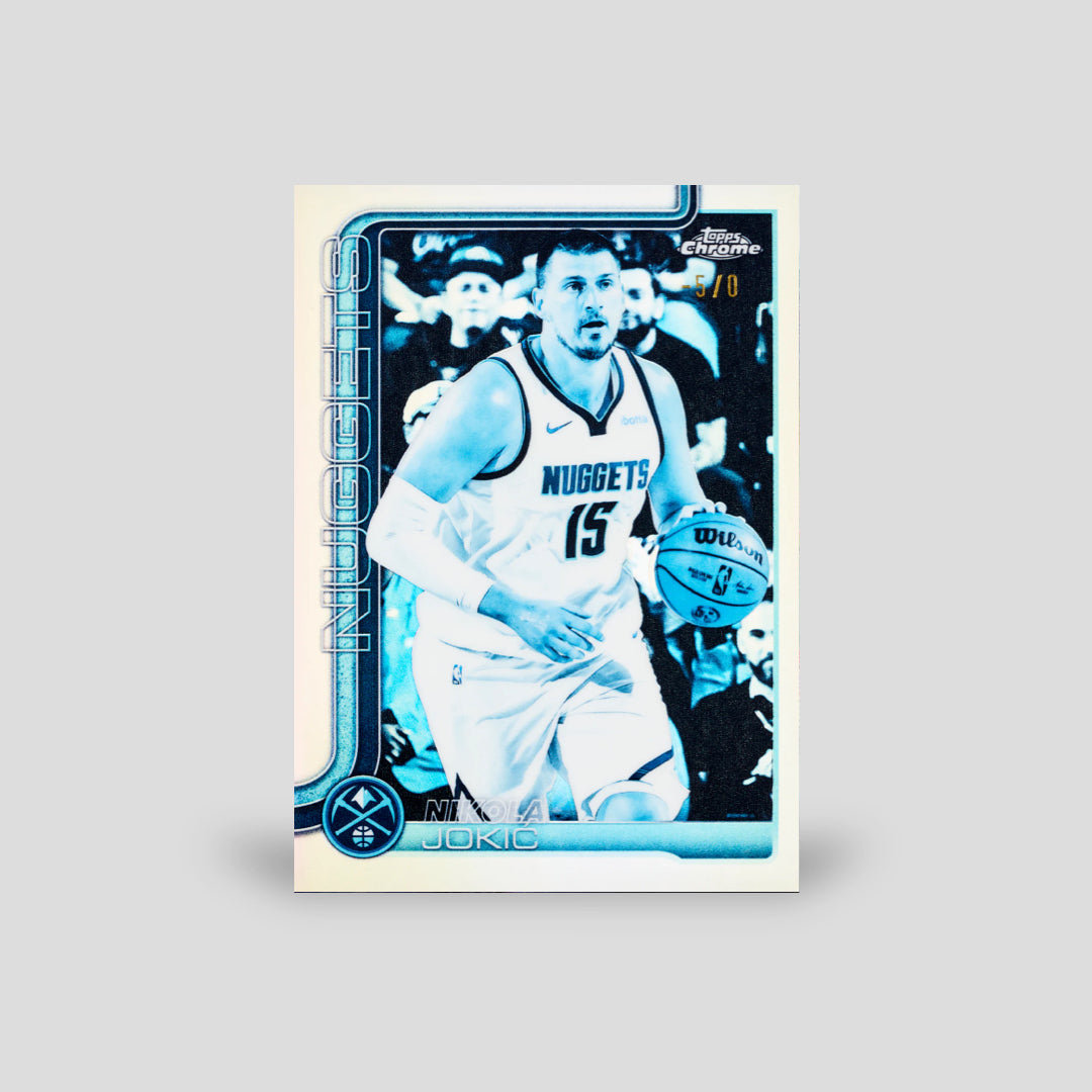 2025-26 Topps Chrome Basketball Hobby Jumbo Box