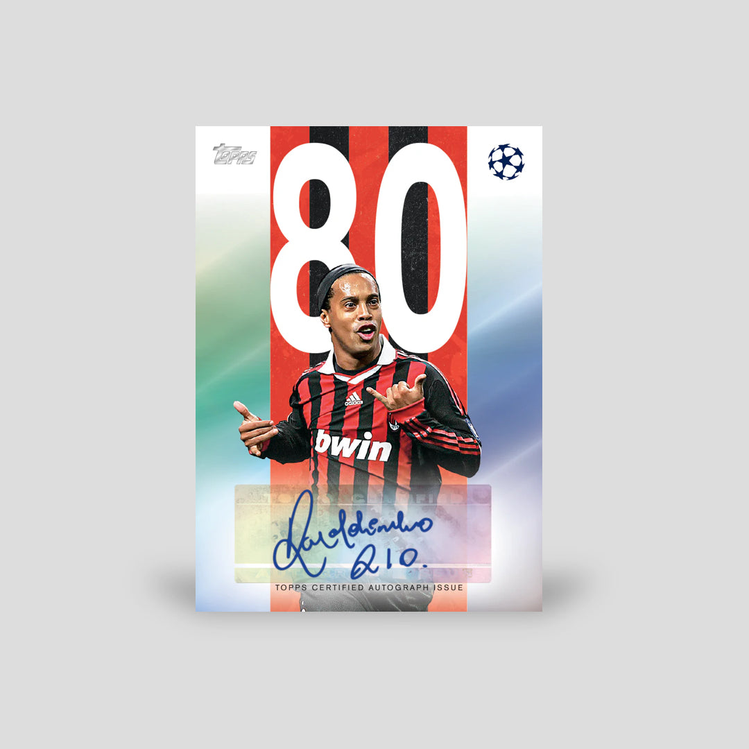 2025/26 Topps Soccer UEFA Club Competitions Flagship Hobby Box