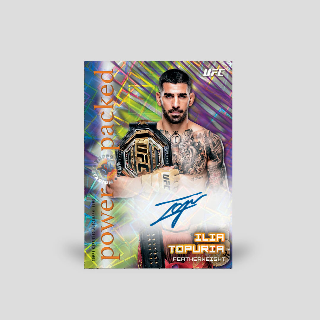 2025 Topps UFC Stadium Club Hobby Box