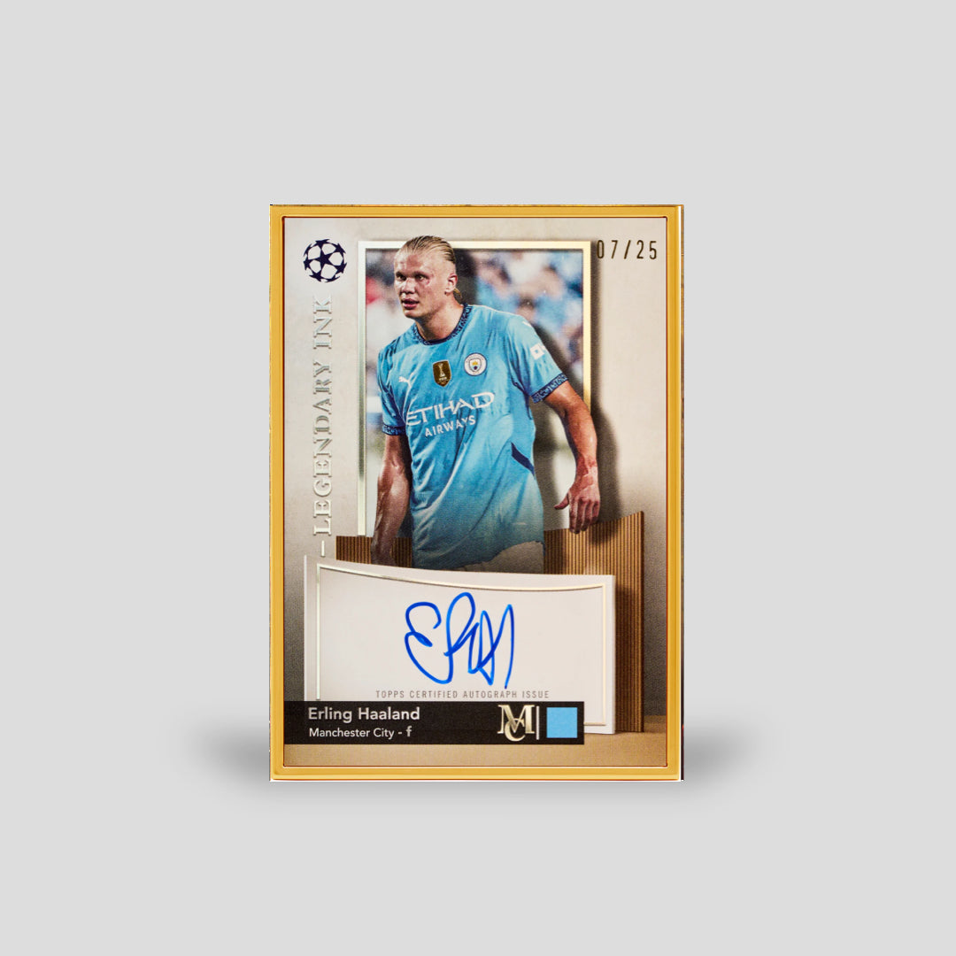 2024-25 Topps Soccer Museum Collection UEFA Champions League Hobby Box