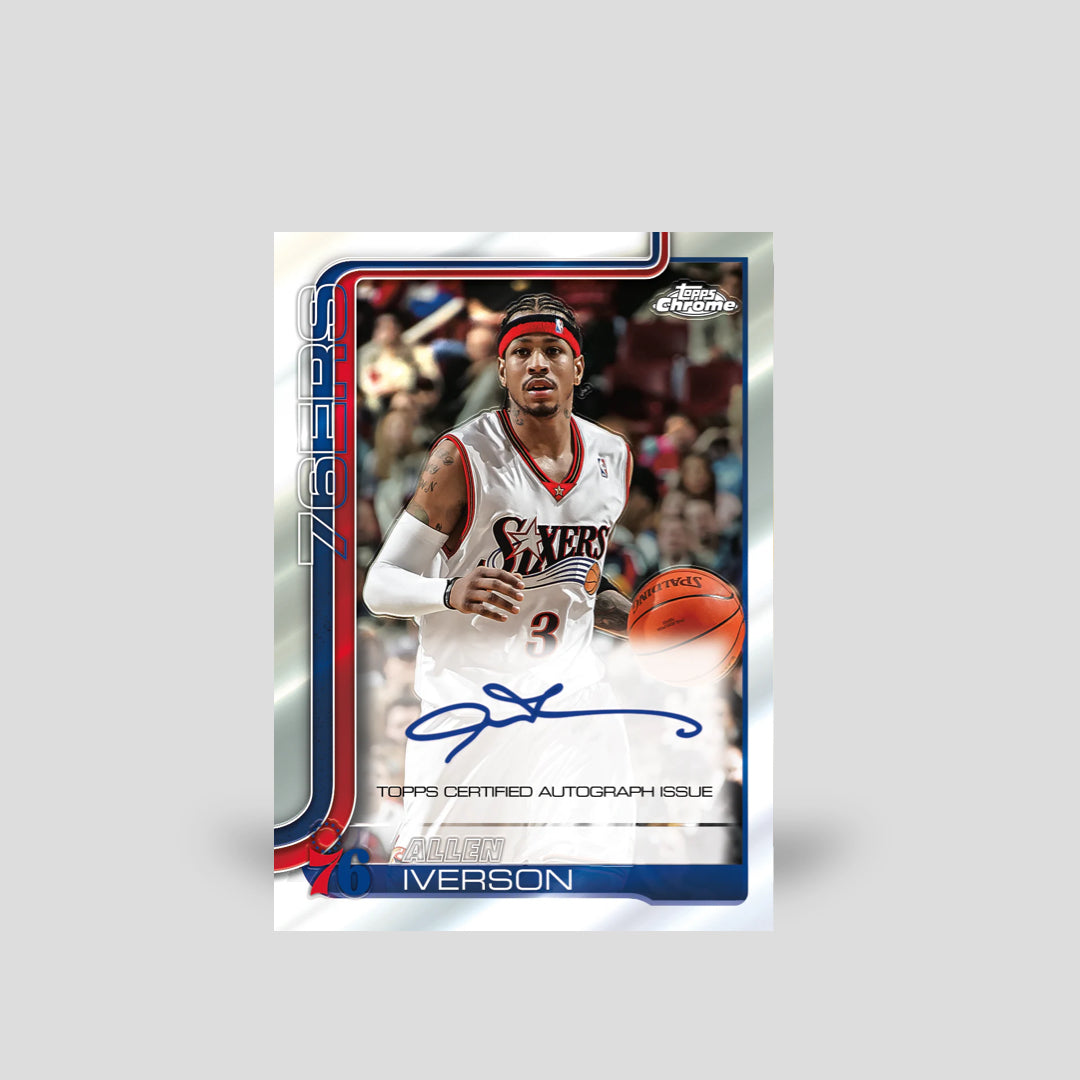 2025-26 Topps Chrome Basketball Hobby Jumbo Box