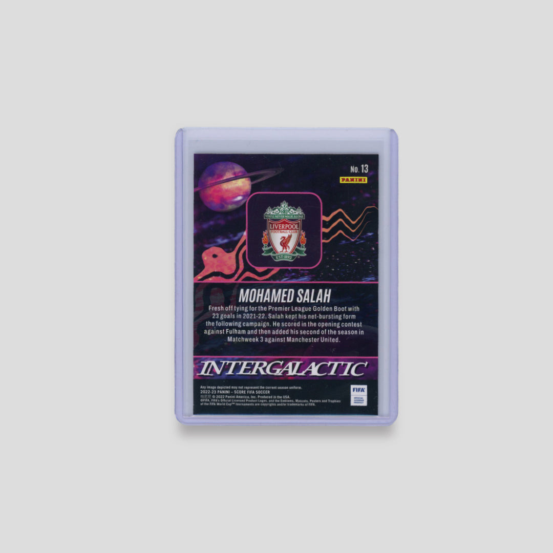 2022-23 Panini Score FIFA Mohamed Salah Intergalactic - Q's Cards