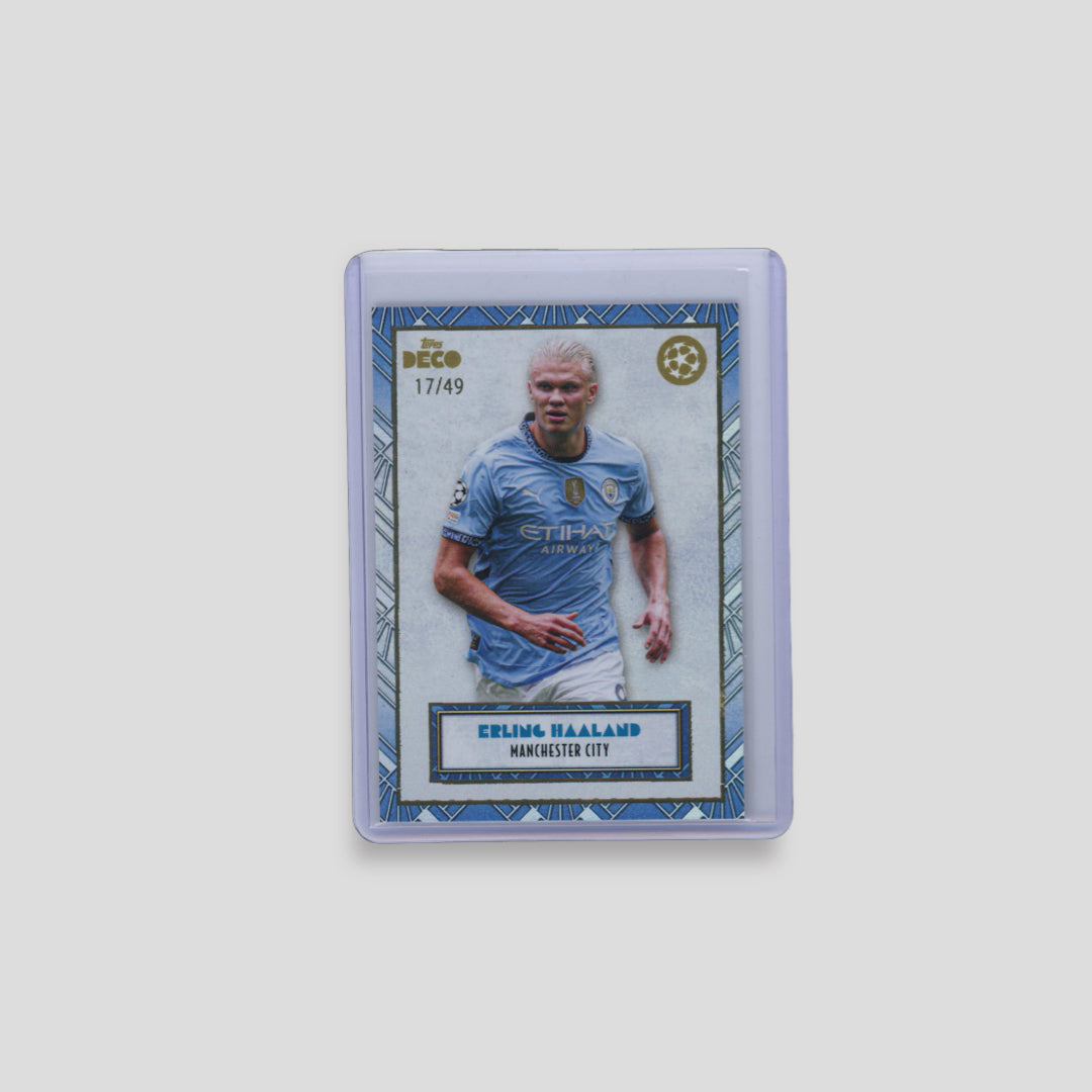 2024 Topps Deco UCC Erling Haaland /49 - Q's Cards