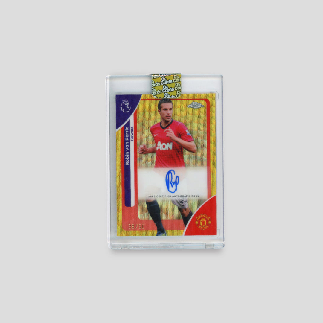 2025/26 Topps Premier League Chrome Robin Van Persie Auto /50 - Q's Cards