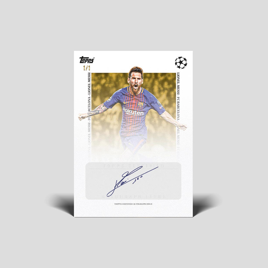 2024-25 Topps Simplicidad UEFA Soccer Hobby Box