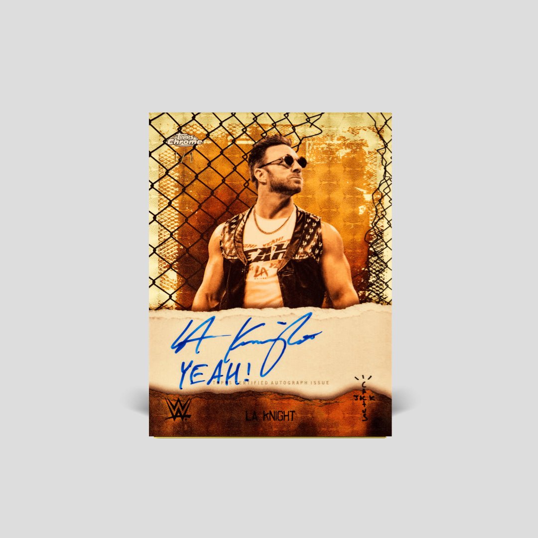 2025 Topps Chrome X Cactus Jack Travis Scott Edition WWE Wrestling