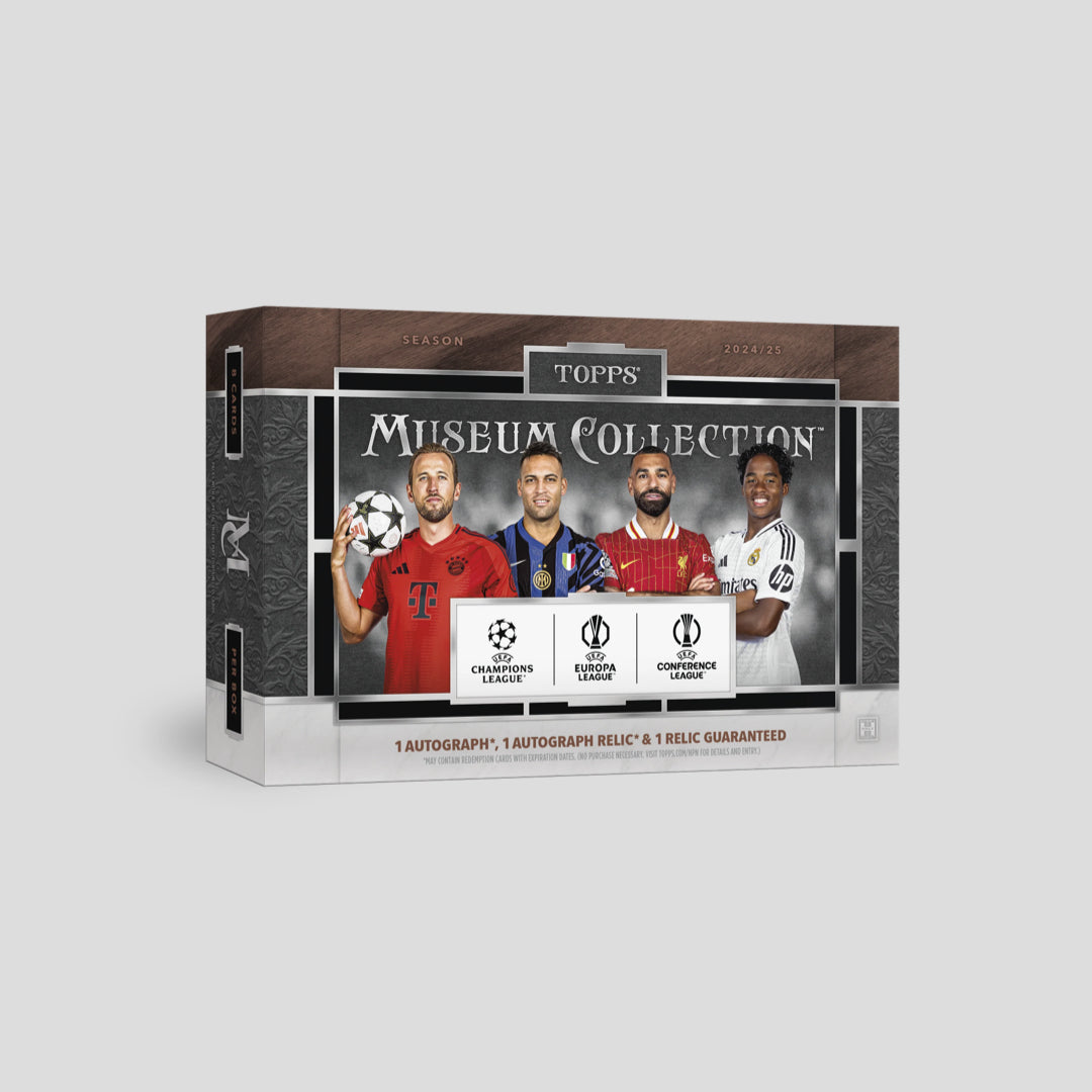 2024-25 Topps Soccer Museum Collection UEFA Champions League Hobby Box
