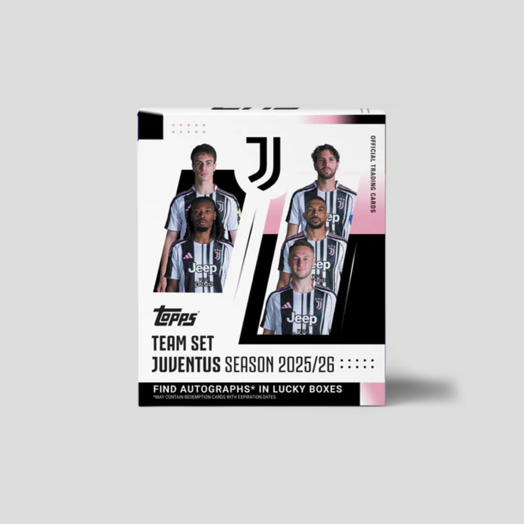 2025-26 Topps Soccer Juventus Team Set