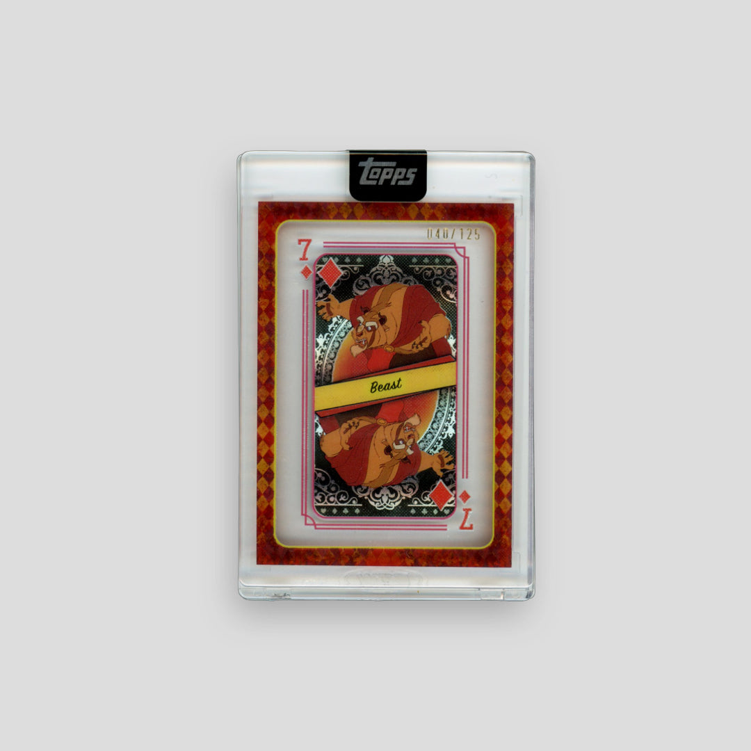 2025 Topps Disney Mint Beast Acetate Playing Card /125 - Q's Cards