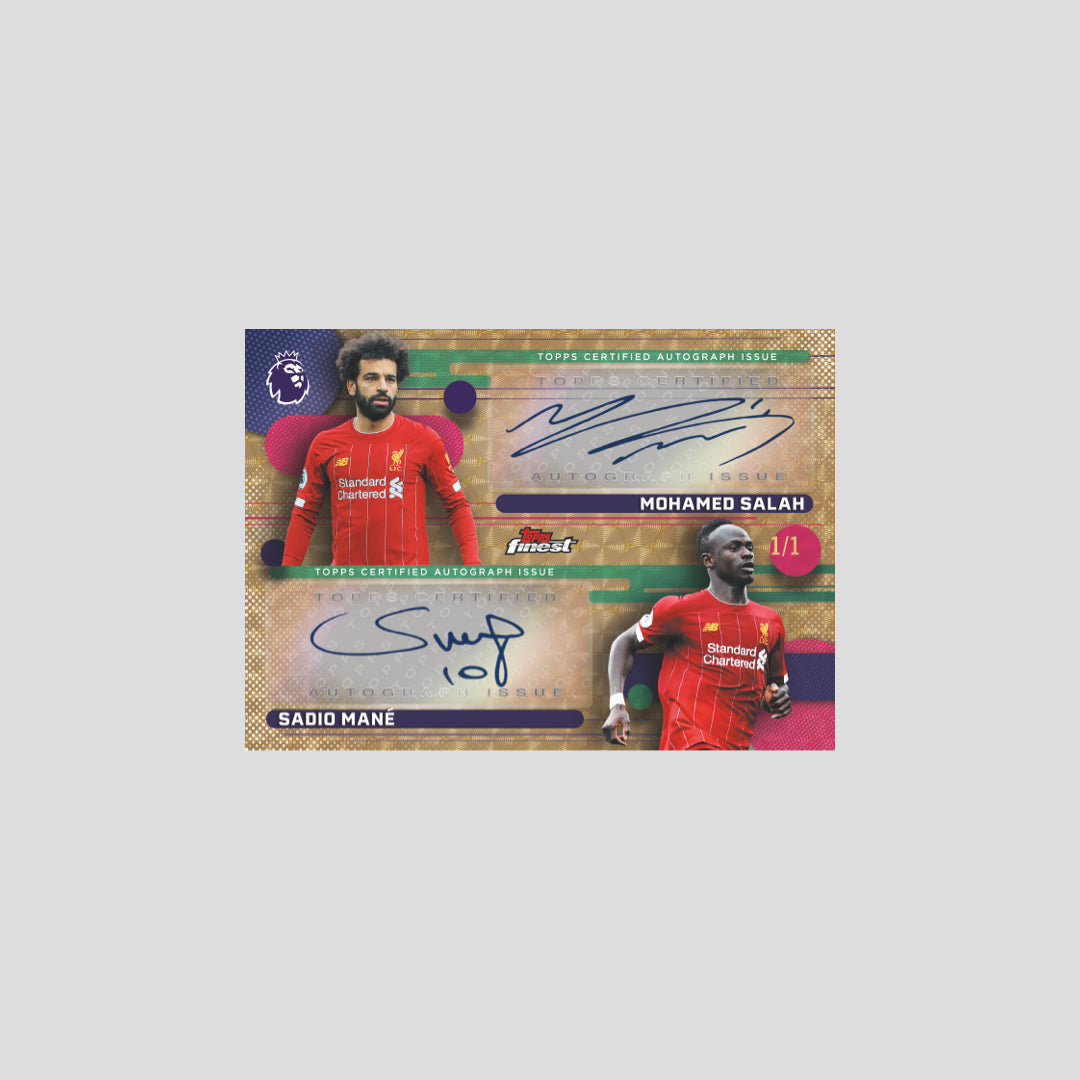 2026 Topps Finest Premier League Soccer Hobby Box - Q's Cards