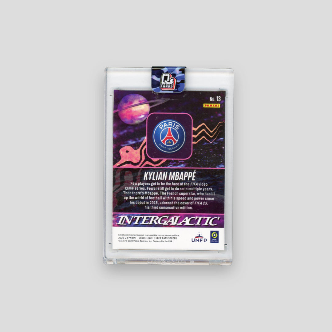 2022-23 Panini Score Ligue 1 Mbappe Intergalactic - Q's Cards