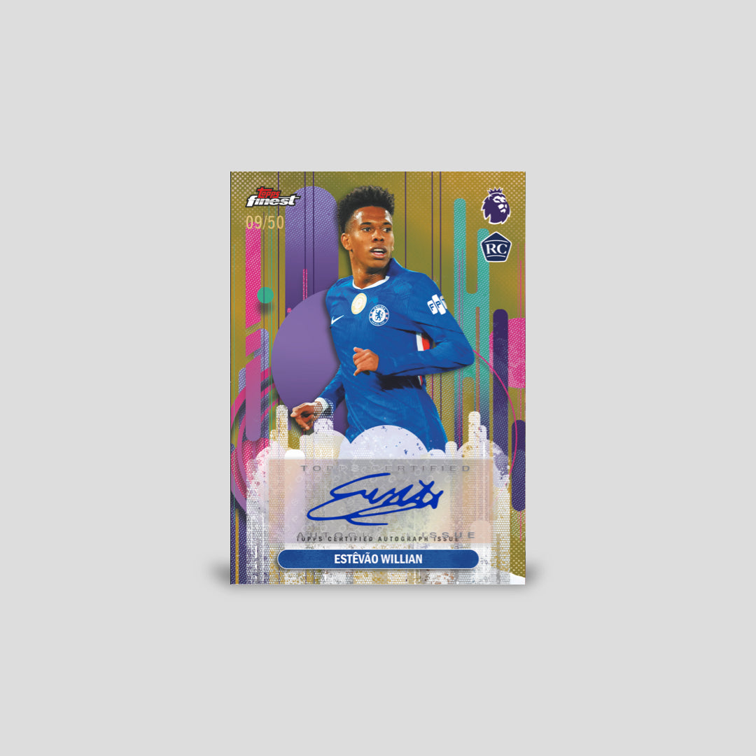 2026 Topps Finest Premier League Soccer Hobby Box - Q's Cards