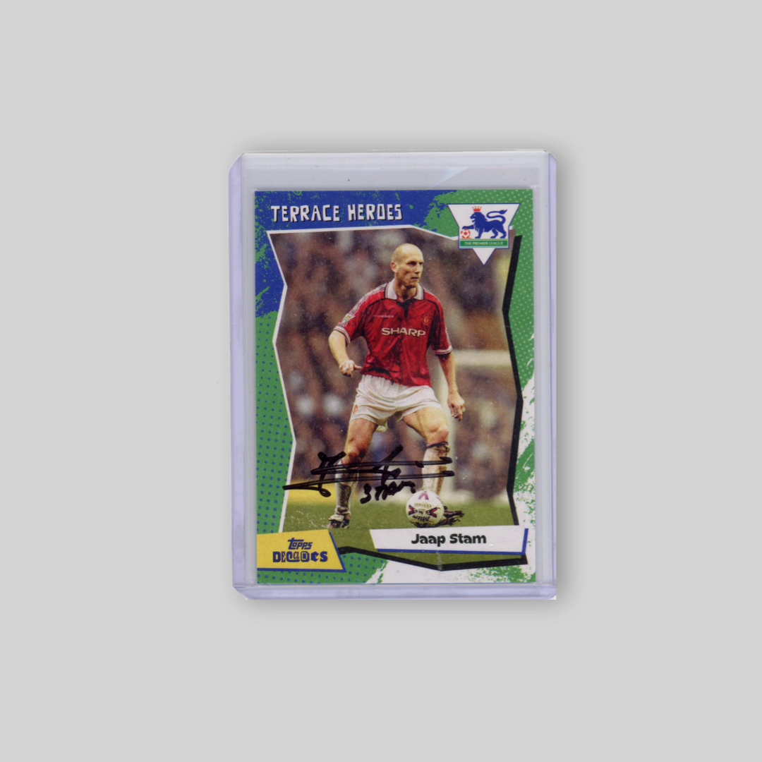 2025 Topps Decades PL Jaap Stam On Card Auto