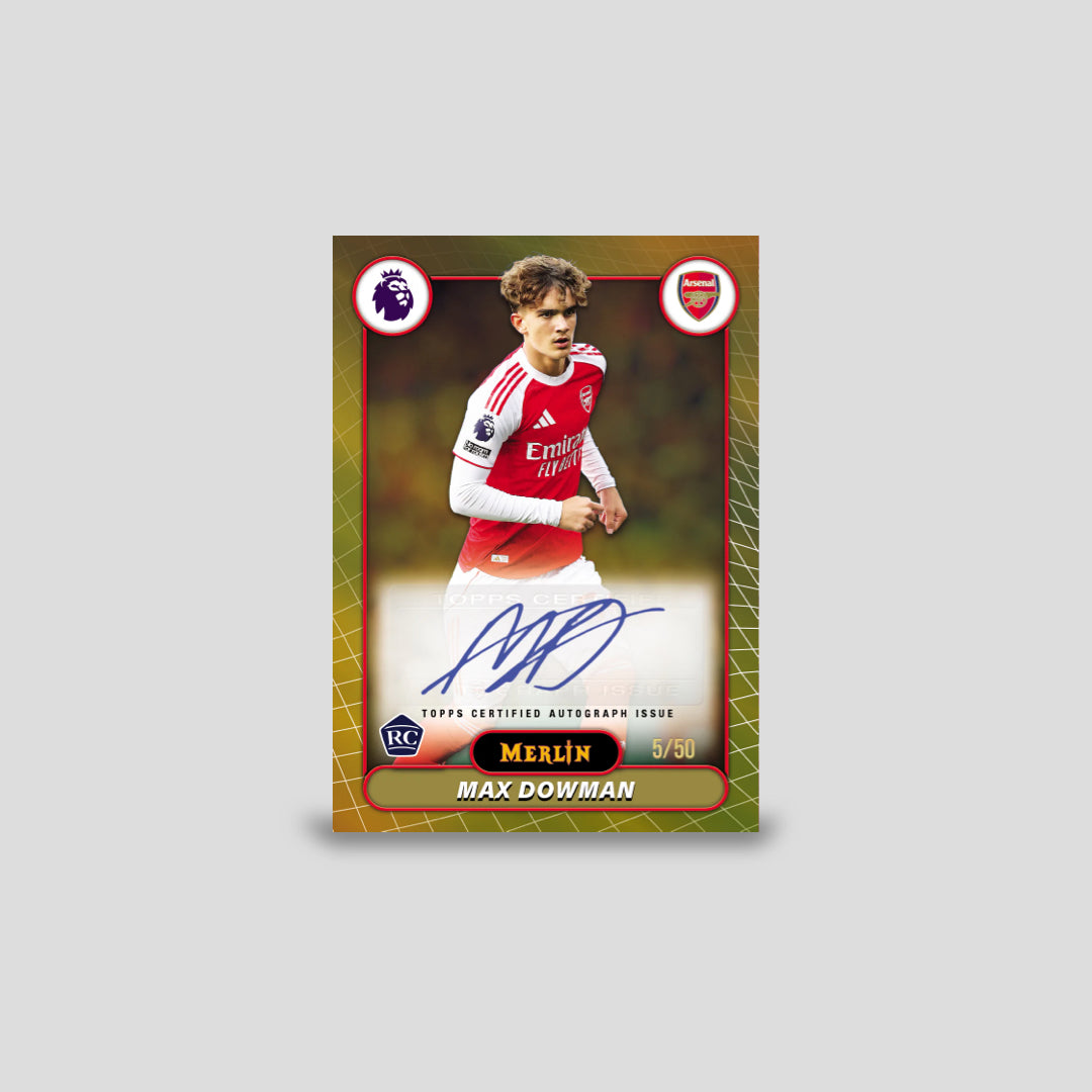 2025-26 Topps Soccer Merlin Premier League Soccer Value Box - Q's Cards