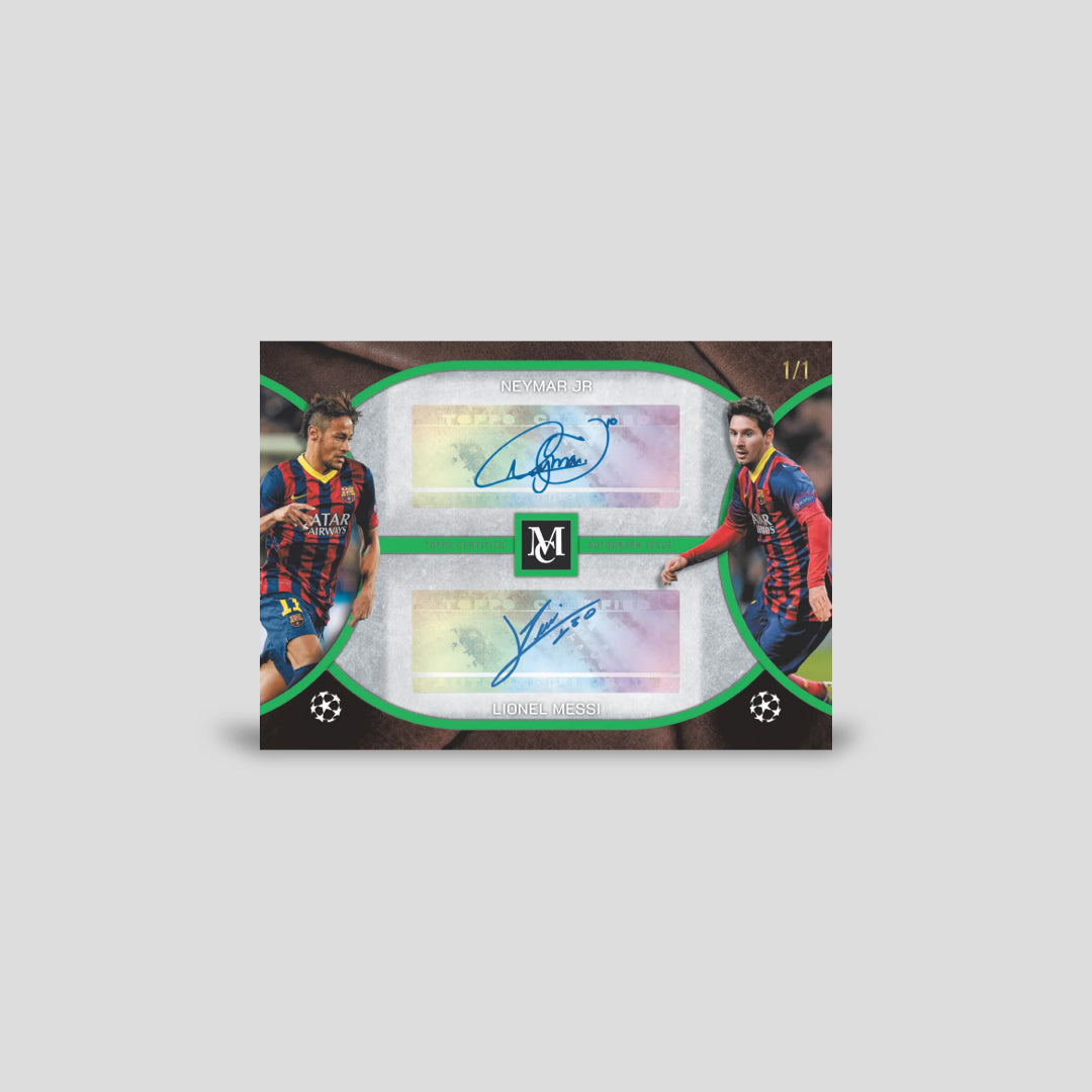 2025-26 Topps Soccer Museum Collection UEFA Champions League Hat Trick Box - Q's Cards