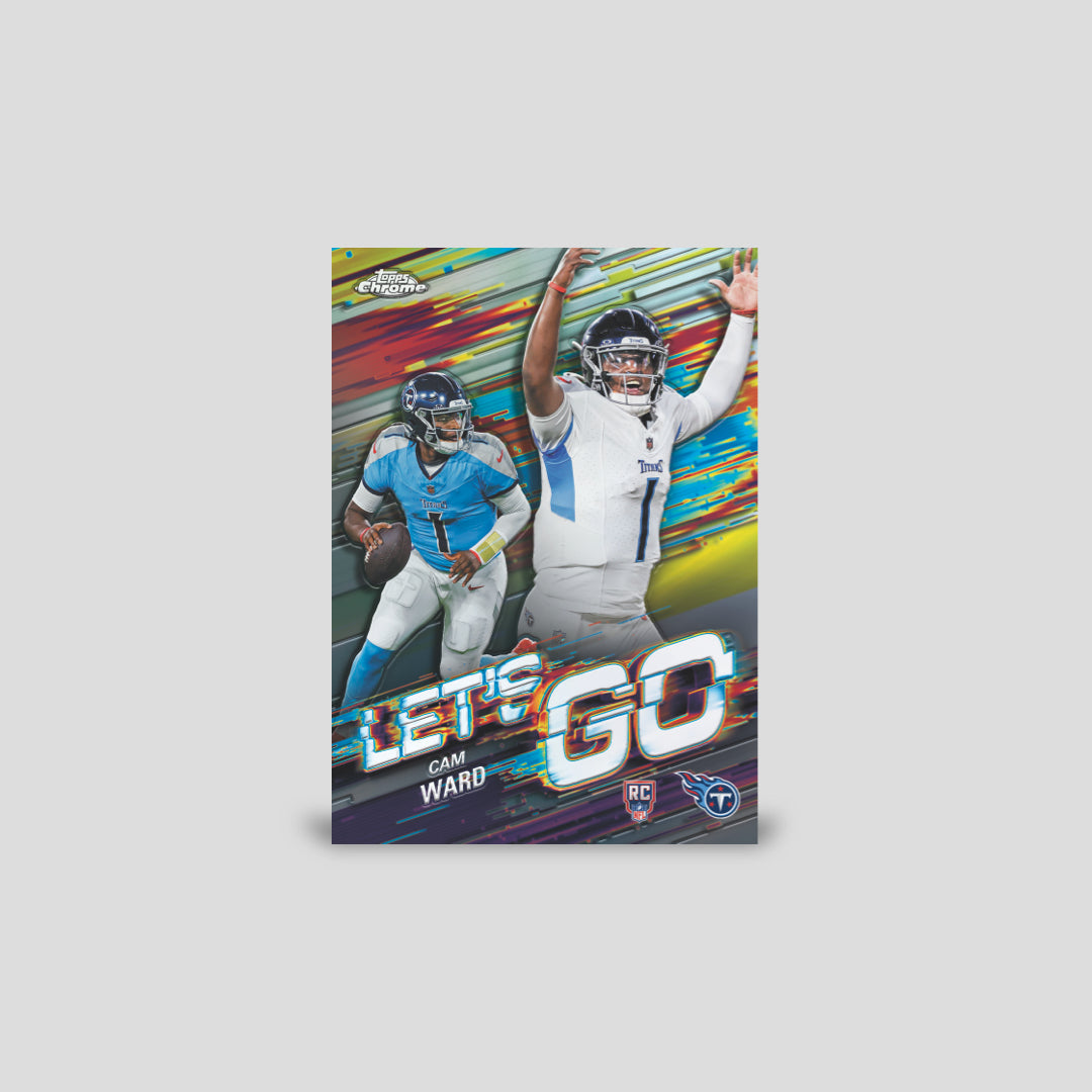 2025 Topps Chrome Football Jumbo Box - Q's Cards