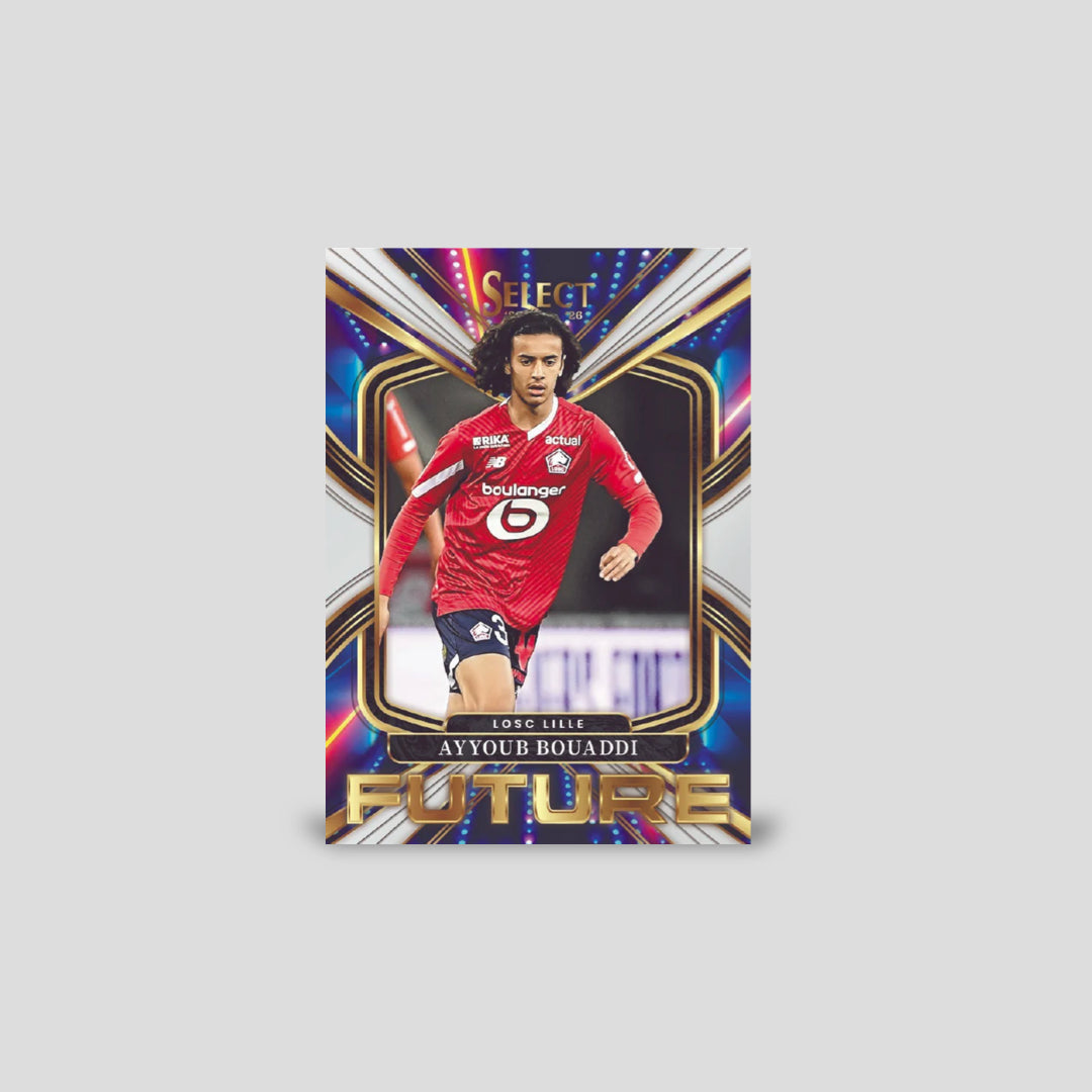 2025-26 Panini Select Ligue 1 Soccer Hobby International Mega Box - Q's Cards