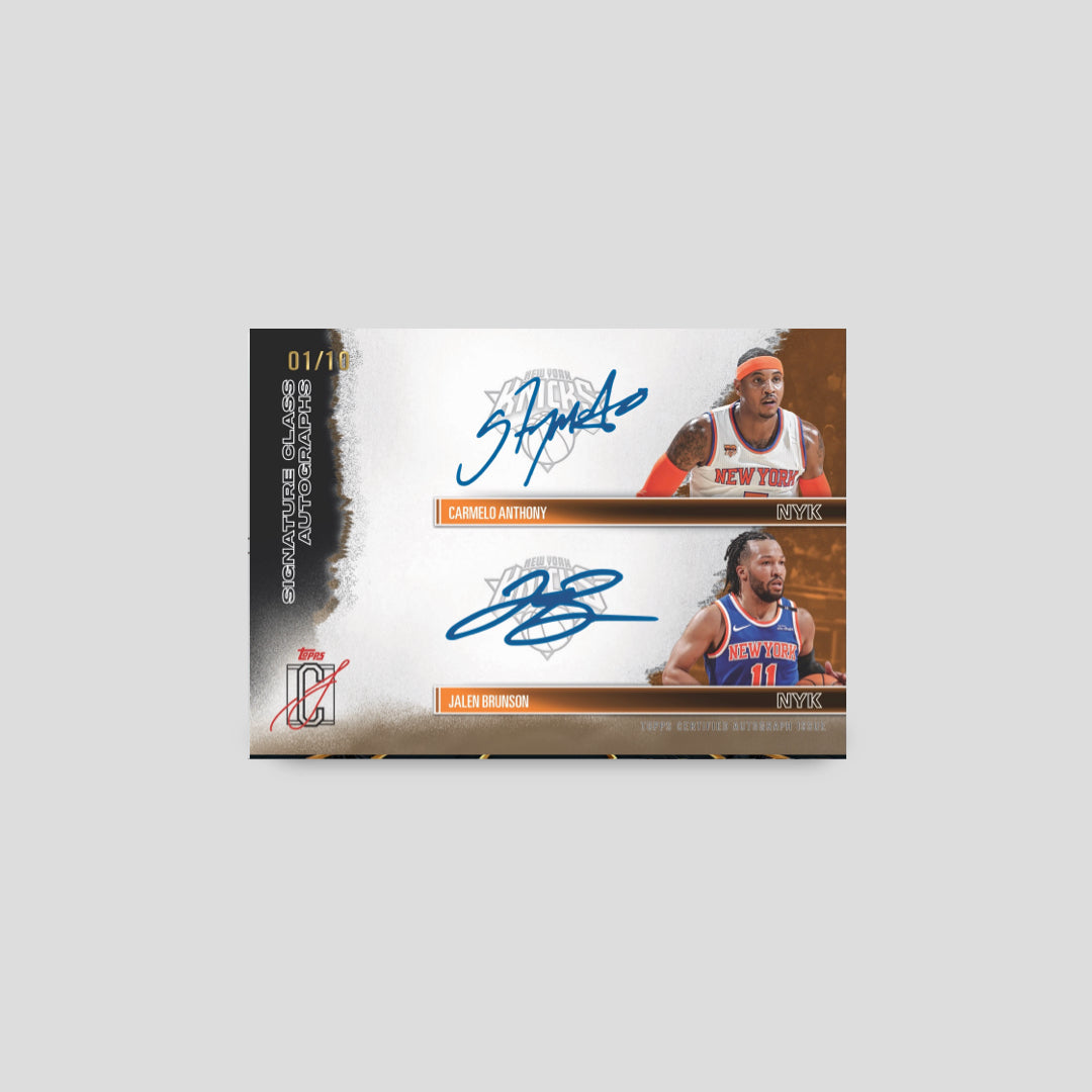 2025-26 Topps Signature Class Basketball Hobby Box - Q's Cards