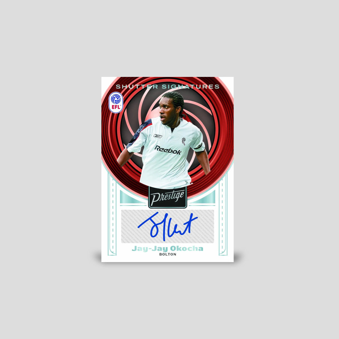 2025-26 Panini Prestige EFL Soccer Hobby Box - Q's Cards