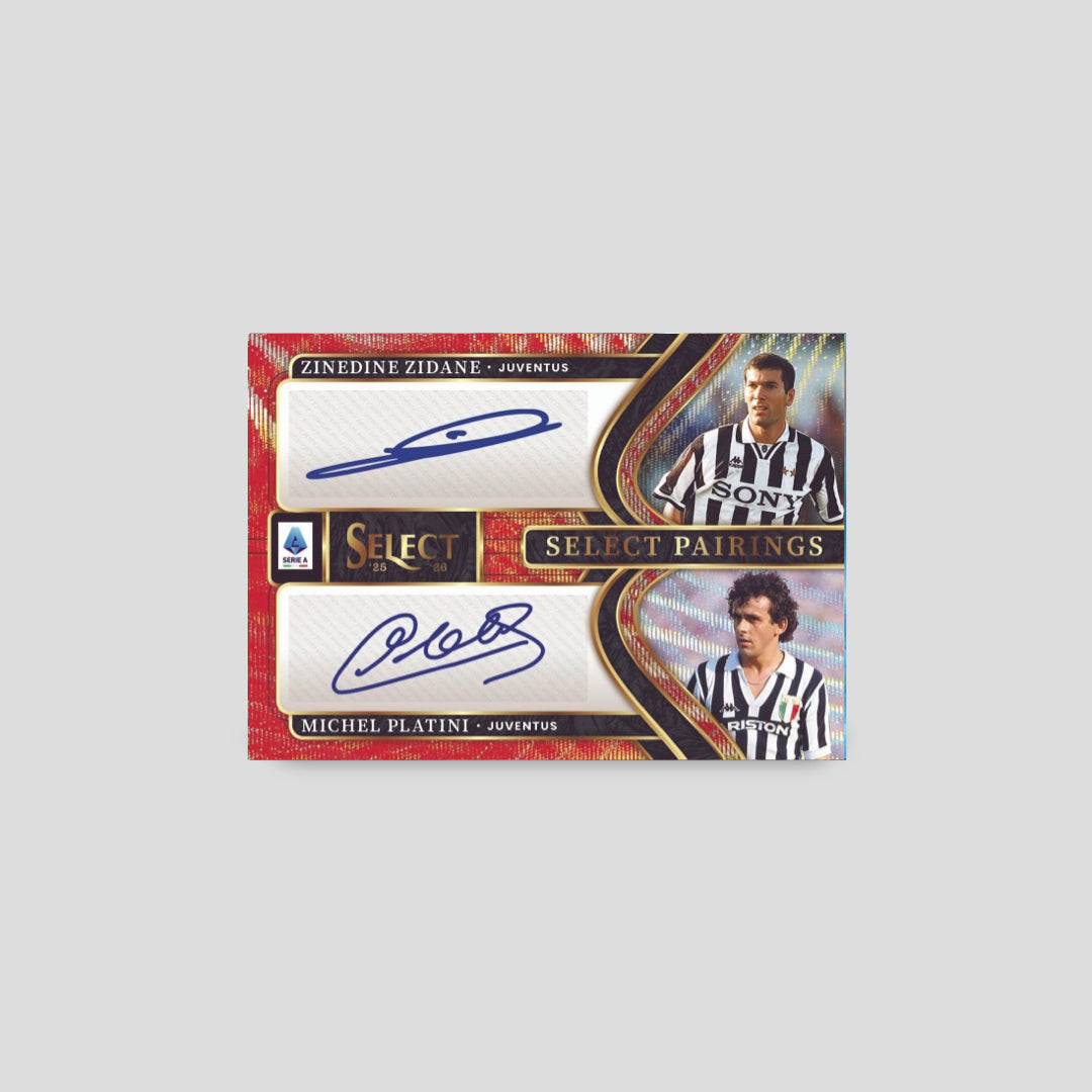 2025-26 Panini Select Soccer Serie A Hobby International Box - Q's Cards