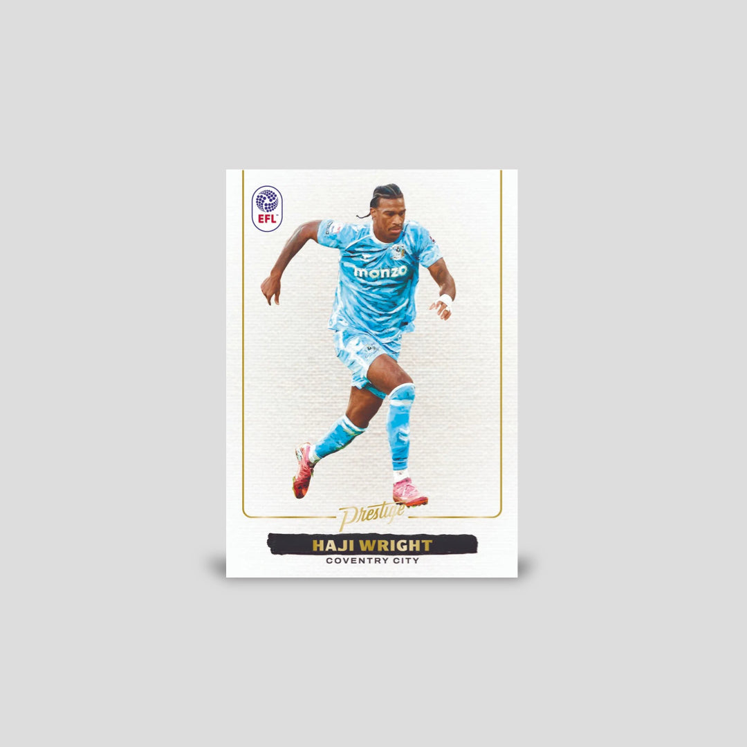 2025-26 Panini Prestige EFL Soccer Hobby Box - Q's Cards