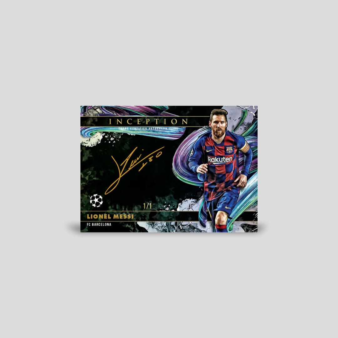 2025-26 Topps Soccer UEFA Club Competitions Inception UCC Hobby Box - Q's Cards