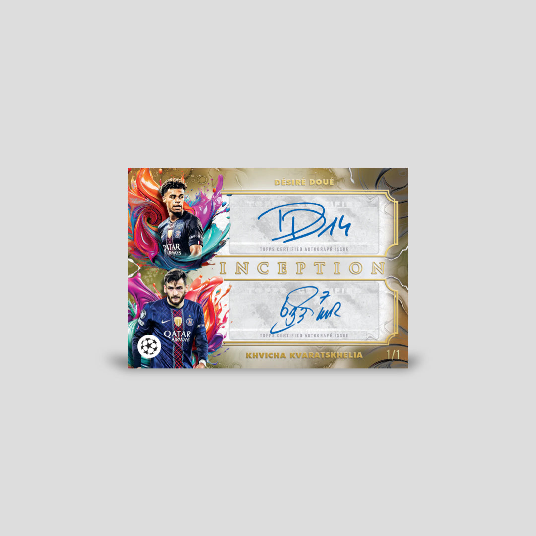 2025-26 Topps Soccer UEFA Club Competitions Inception UCC Hobby Box - Q's Cards