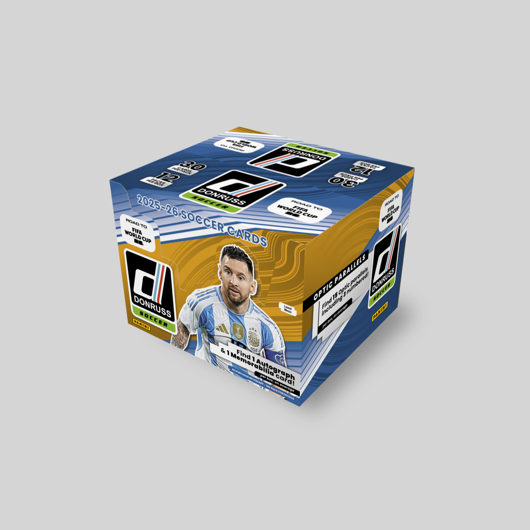 2025-26 Panini Donruss Road To FIFA World Cup 2026 Hobby Box - Q's Cards