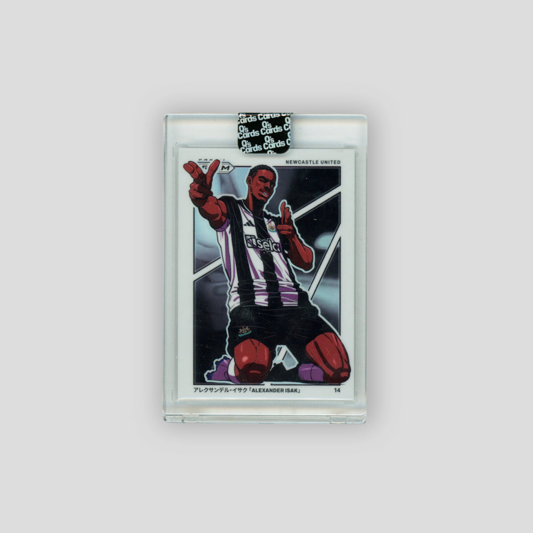 2024-25 Panini Prizm Premier League Manga Alexander Isak #12 - Q's Cards