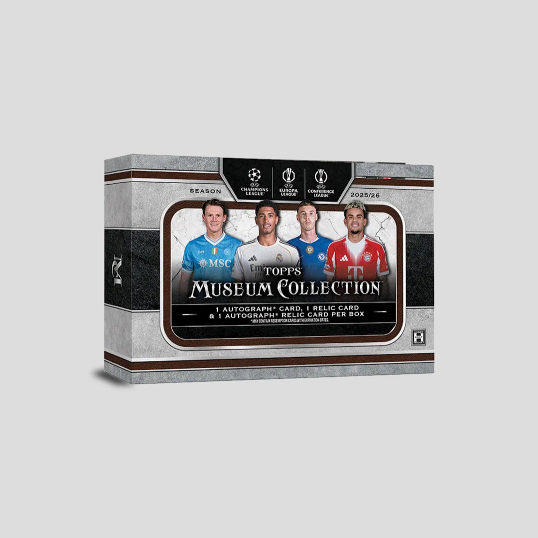 2025-26 Topps Soccer Museum Collection UEFA Champions League Hobby Box - Q's Cards