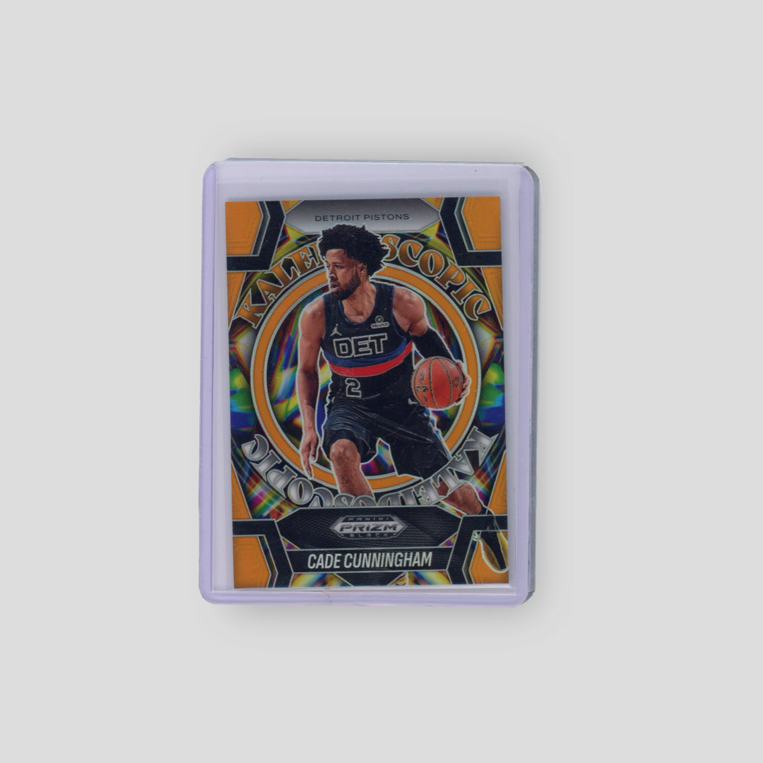 2024-25 Panini Prizm Kaleidoscopic Cade Cunningham Orange /49 #15 - Q's Cards